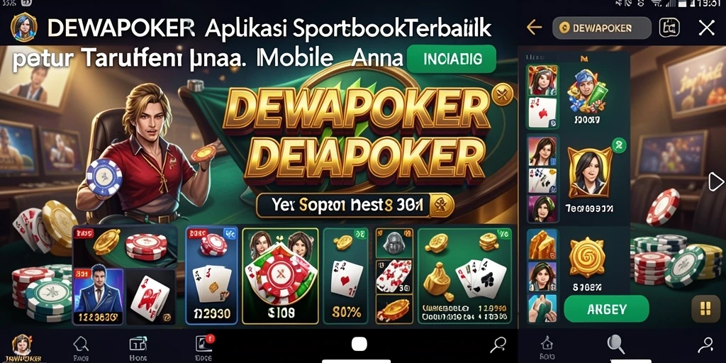 Tangkapan layar gameplay DEWAPOKER yang menarik dan interaktif.