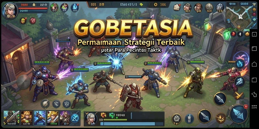 GOBETASIA menampilkan gameplay strategi yang mendebarkan dan penuh taktik.