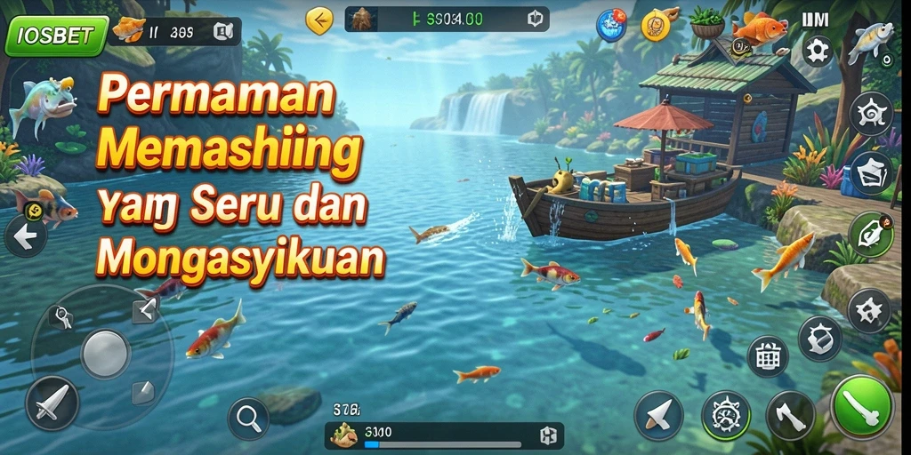 Tangkapan ikan memukau dalam gameplay IOSBET.