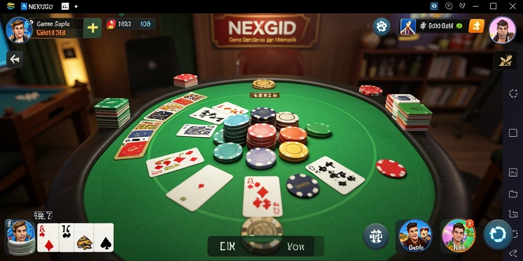 Tampilan screenshot gameplay NEXGID yang mengasyikkan.