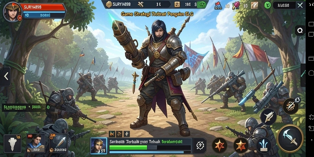 Tampilan gameplay seru dalam SURYA898 yang memikat.